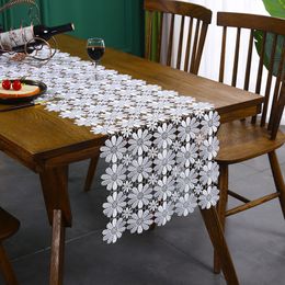 Table Runner Lace Table Runner White Lace Table Cloth Table Runner Used for Dining Tables Coffee Tables Wedding Decoration Beds Runner 230408