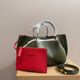 luggage lady leather large tote bag designer bag totes women travel handbags V Fashion Casual Top Handle Handbag beach brown Shoulder Bags With Purse 231109