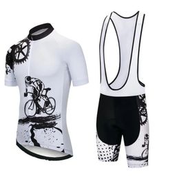 Cycling Jersey Sets Cycling Jerseys With 20D Bib Shorts Uniform Bike Clothing Quick Drying Bicycle Sets Men's Short Sleeve Cycle Suits 231109