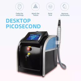 Non-invasive Desktop Picosecond Laser Machine 1064nm 532nm 1320nm Tattoo Removal Eyebrows Washing Lipline Eliminate Anti-pigmentation Machine