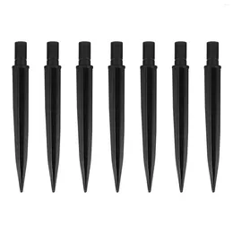 Garden Decorations 20 Pcs Plastic Plug Outdoor Spikes Ground Stakes LED Solar Lights Wood Pile Party Torch Replacement Tool Lantern