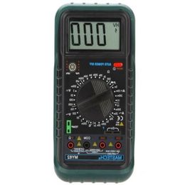 Freeshipping Handheld Digital Multimeter DMM w/Temperature Capacitance & hFE Tester Meters Xcnlh