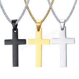 Men Jesus Cross Necklaces Religion Pendant chain For women Fashion Jewellery