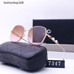 Sunglasses Assorted lenses large frame glasses Women's designer sunglasses casual fashion glasses