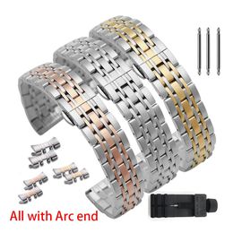 Watch Bands Stainless Steel Wacth Strap Strap Watch BAnd 121314161718192021222324 mm WristBand 231109