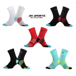 Sports Socks Compression Stocking Cycling Thickening Wear-resisting Men And Women Breathable Quick Drying For Mountain Bike DH