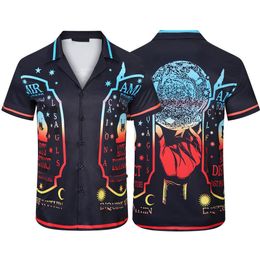 Men's Casual Shirts Designer Shirt Mens Button Up Shirts print bowling shirt Hawaii Floral Men Slim Fit Short Sleeve Dress Hawaiian Belkis Top size M-XXXL