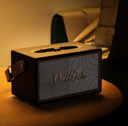 OneDer D6 Bluetooth Speaker Light Luxury Home Furnishings Classical Gift Style Hight Sound Sport Outdoor Portable Speakers Onederd6