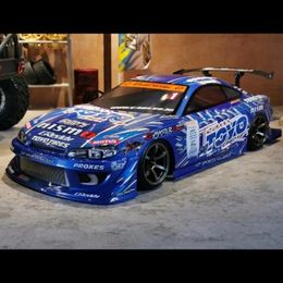 Diecast Model TY15 Silvs S15 GP complete 1 10 1 10 drift RC PC body shell 195width paint with lampshade hsp hpi trax Tamiya 231109