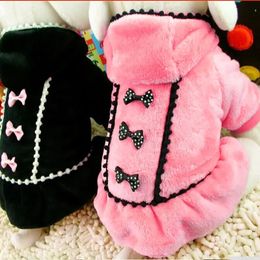 Dog Apparel Cute Pet Dog Clothing Cute Fashion Red Black Dog Clothing Mini Dog Clothing Dog Dot Leather Clothing 231109