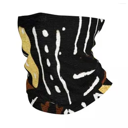 Scarves Contemporary African Mud Cloth Bandana Neck Gaiter Printed Ancient Balaclavas Magic Scarf Multi-use Headwear Fishing Adult