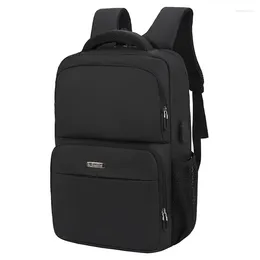 Backpack Men's High Quality Nylon Black Male Waterproof Anti Theft Travel Bag Business Laptop Large Capacity Schoolbag