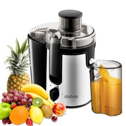 Juicers Juicer Machines Slow Masticating Juicer 2 Speeds Stainless Steel Juicer Extractor with Higher Juice Yield Anti-drip Function
