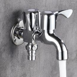 Bathroom Sink Faucets Washing Machine Tap Double Ended Brass Faucet Mop Pool Expansion Multifunctional Accessories