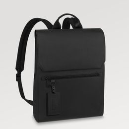 Bolsa de moda mochila ao ar livre mochila de design de logotipo de hardware de couro sólido