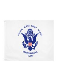 3x5 ft united states of american Military USCG coast guard Flag polyester factory 8209100