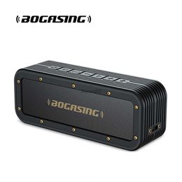 Computer Speakers BOGASING M4 Bluetooth Speaker 40W Wireless Bluetooth 5.0 Speaker Extended Bass Outdoor IPX7 Waterproof Portable Speaker With Mic YQ231103