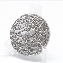 Arts and Crafts Skull Coin Commemorative Medal