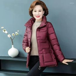 Women's Trench Coats Fdfklak Women Short Jacket Winter Thick Quilted Coat Female Korean Loose Puffer Parkas Ladies Oversize Outwear Manteau