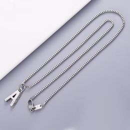 Neue hängende Halsketten für Männer und Frauen, Modedesigner, entwerfen Nagelhalsketten aus Edelstahl