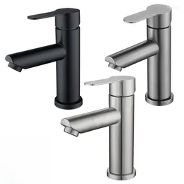 Bathroom Sink Faucets And Stainless Accessories Water Tap Set Cold Washbasin Steel Mixer 304 Basin Bath Faucet