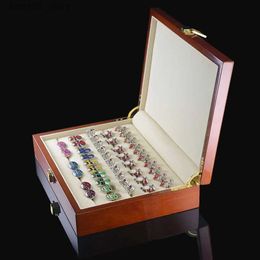 Jewellery Boxes Luxury Cufflinks Gift Box 20pairs Capacity Cufflinks box High Quality Painted Wooden Box Authentic 240*180*55mm Free Shipping Q231109