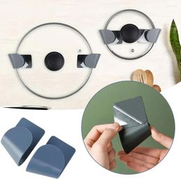 Kitchen Storage Self-Adhesive Pot Lid Rack Household Space Saving Holder For Chopping Board/Pot