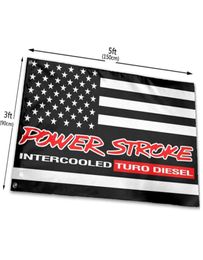 Powerstroke 3X5FT Flags Outdoor 150x90cm Banners 100D Polyester High Quality Vivid Colour With Two Brass Grommets5507382