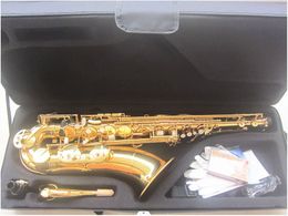 Professional Tenor Saxophones T-901 B flat High Quality golden Saxophone Brass Music Instrument With Case accessories
