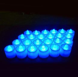 3545 cm LED Tealight Tea Candles Flameless Light Battery Operated Wedding Birthday Party Christmas Decoration Whole6829875