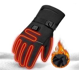 Cycling Gloves Winter Electric Battery Heating Heated Motorbike Racing Riding Touch Sn Powered Guantes Moto2665034