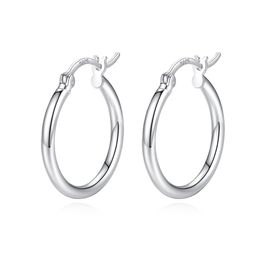 Europe New Retro Style Hollow Round S925 Silver Earrings Jewelry Charm Women Commuting Versatile High Grade Earrings for Women Wedding Party Valentine's Day Gift SPC
