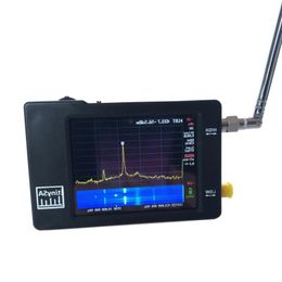 Handheld Two Inputs Tiny Analyzer 28 Inch Touching Screen Spectrum Analyzers 100KHz-350MHz Input Frequency Kxuln