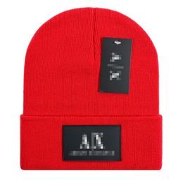 New Classic wool woven hat Arc de Triomphe women designer Beanie cap Men's cashmere knit hat Winter warm hat B-4