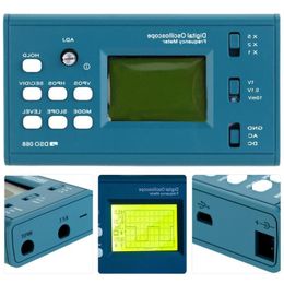 Freeshipping LCD Digital Storage Oscilloscope/Frequency Metre DIY Kit with Professional BNC Probe USB Interface DSO 20MSa/s 3MHz Dcjcd