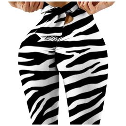 Women's Leggings Cow Printing Seamless Women Push Up Workout High Waist Stretch Strethcy Fitness Gym Sweatpants #T2G