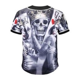 Baseball Jersey Men Stripe Short Sleeve Street Shirts Black White Sport Shirt YAB3001