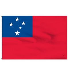 Samoa Flag 3x5 ft Any Custom Style SAM The Independent State of Samoa 09x15m Home Party Activity Festival Use 2817442