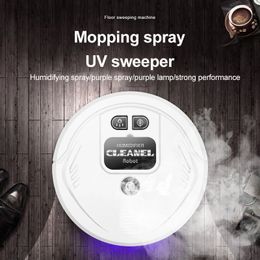 Hand Push Sweepers Smart Sweeping Robot Home Wireless Vacuum Cleaner Multifunctional Dry Wet Cleaning 231108