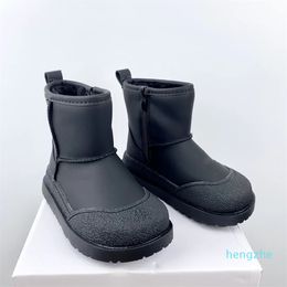 Designer kids knight Desert Boot winter Ankle snow Boots Fahsion rainboot shoes Platform boys girls toddlers fur boot