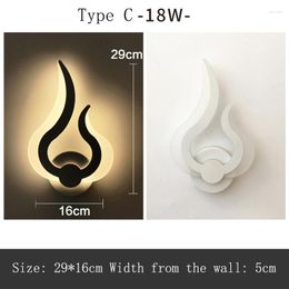 Wall Lamp Creative LED Interior Lighting Bedroom Living Room Aisle Light Decoration Salon Sconce AC90-260V Lights