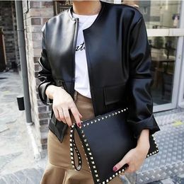 Evening Bag Daily Clutches Leather Rivet Handbags Ladies Black Envelope Party High Quality Bolsas Feminina Shoulder Bags 231108