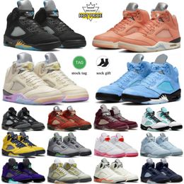 Jumpman 5 5s basketball shoes Aqua UNC University Blue DJ Khaled We The Best Crimson Bliss Burgundy Green Bean men womens sneakers outdoor