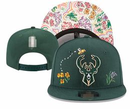 Bucks Ball Caps 2023-24 unisex baseball cap snapback hat Finals Champions Locker Room 9FIFTY sun hat embroidery spring summer cap wholesale beanies a2