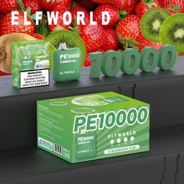 ELF WORLD E Cigarette 10000 Puff E Cigarette Bar Puffs Disposable Vape with CE Certification Disposable Electric Cigarette Pi9000 PE10000