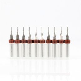 Freeshipping 100pcs/Set Carbide Drill Bits Set 08mm Tungsten Steel Blade CNC/PCB Engraving Bit Tools Printed Circuit Board Metal Drill Kmhh