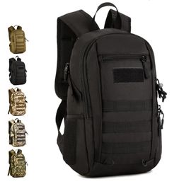 Outdoor Bags 12L Mini Outdoor Travel Sports Backpack Men Women Camping Hiking Rucksack Military Fans Multi-use Tactical Bag Backpack S429 231109