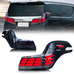 LED trunk taillight For Toyota Alphard/Vellfire 20 15-2023 Tail Light Assembly Rear Running Lamp Brake Reverse Dynamic