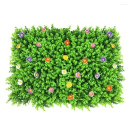 Decorative Flowers Artificial Turf None 40 60cm Cafe Decoration For Home Green El Living Room Plastic Durable Easy To Clean