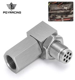 PQY Universal Oxygen Sensor Extender 90 Degree 02 Bung Extension Catalytic Converter O2 Oxygen Sensor Spacer PQYOSE025770437